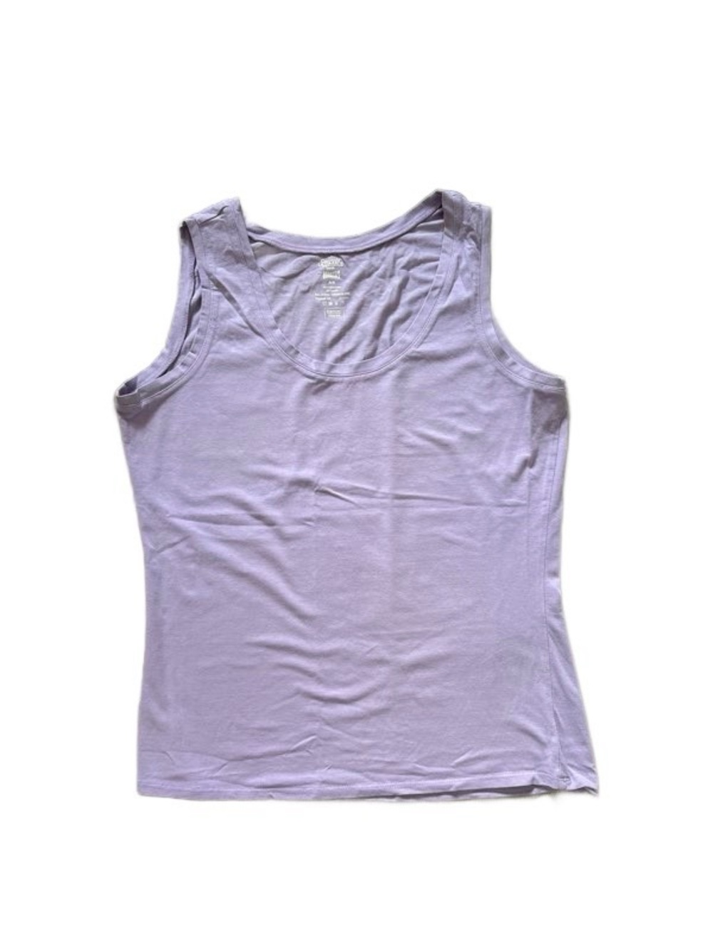 Denver Hayes Lavender Scoop Neck Tank Top Stretch